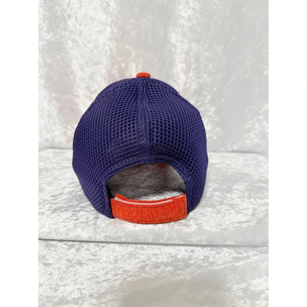 New Era 9FORTY Clemson Tigers Youth‎ Hat Orange Purple Mesh Adjustable Cap